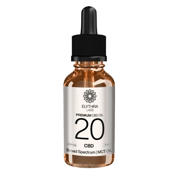 Premium CBD-olie met breed spectrum – 20%